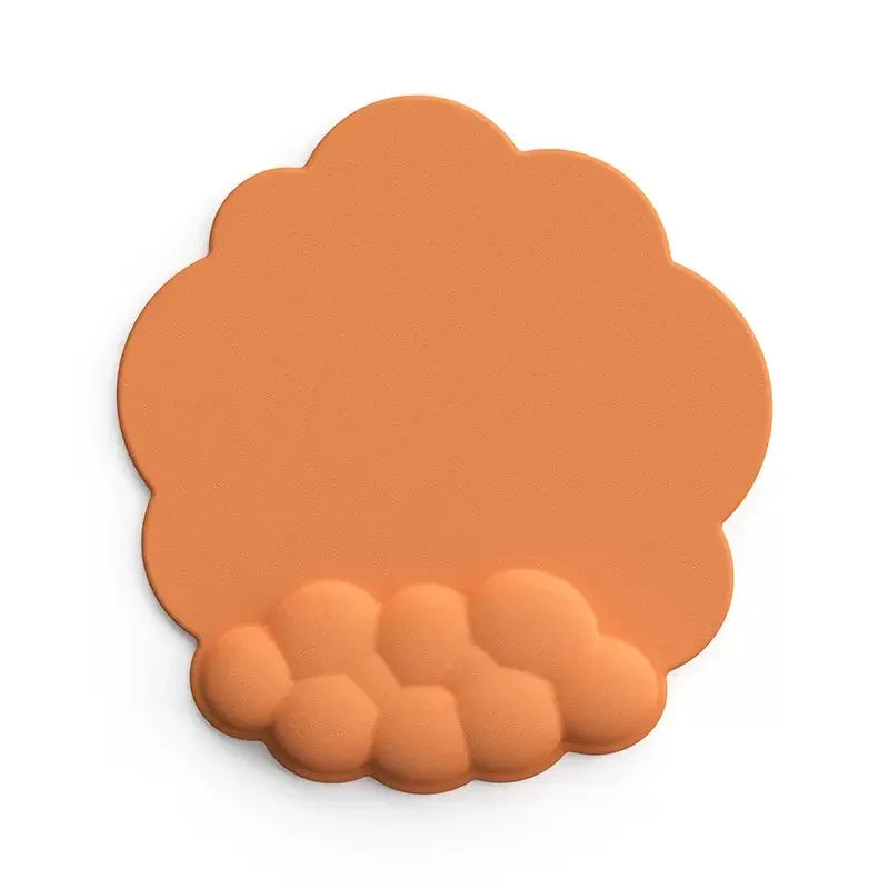 Cloud Keyboard Hand Wrist Rest Memory Foam Silicone Leather Mouse Pad Wristband Pad - Deskneko