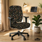 Woodland Pattern Desk Chair Cover - Chair Covers - Deskneko - Desk Chair Covers