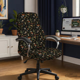 Woodland Pattern Desk Chair Cover - Chair Covers - Deskneko - Desk Chair Covers
