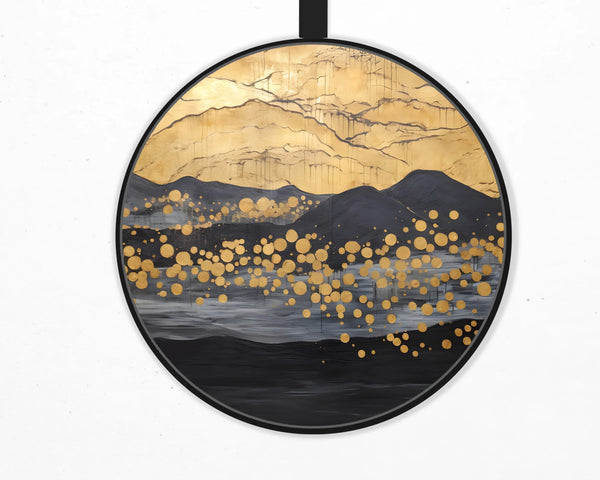Black Gold Wireless Charger - Deskneko