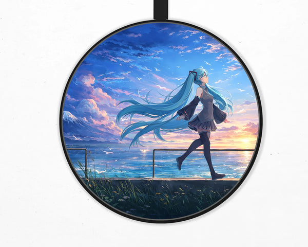 Anime Sunset Wireless Charger - Deskneko