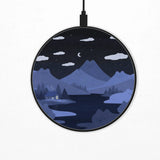 Blue Cat Mountain Wireless Charger - Deskneko