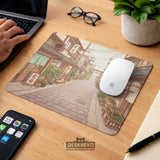 Beige Japandi Desk Mat Mousepad - Desk Mat - Deskneko - Desk Mats & Mousepads
