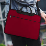 Burgundy Laptop Sleeve & Bag for MacBook and Notebooks - Deskneko