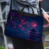 Dark Sakura Night Laptop Sleeves & Bags - Laptop Sleeve - Deskneko - Laptop Sleeves & Bags