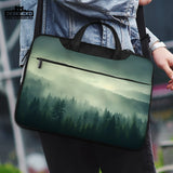 Misty Forest Nordic Laptop Sleeve - Deskneko