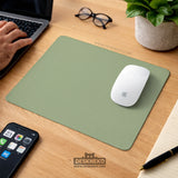 Sage Green Ergonomic Mousepad with Wrist Support for Desk - Deskneko