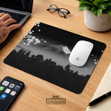 Black Mount Fuji Desk Mat - Deskneko