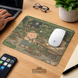 Kawaii Bear Ergonomic Mousepad and Keyboard Wrist Rest Desk Support - Deskneko