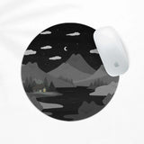 Midnight Cat Mountains Mousepad - Deskneko