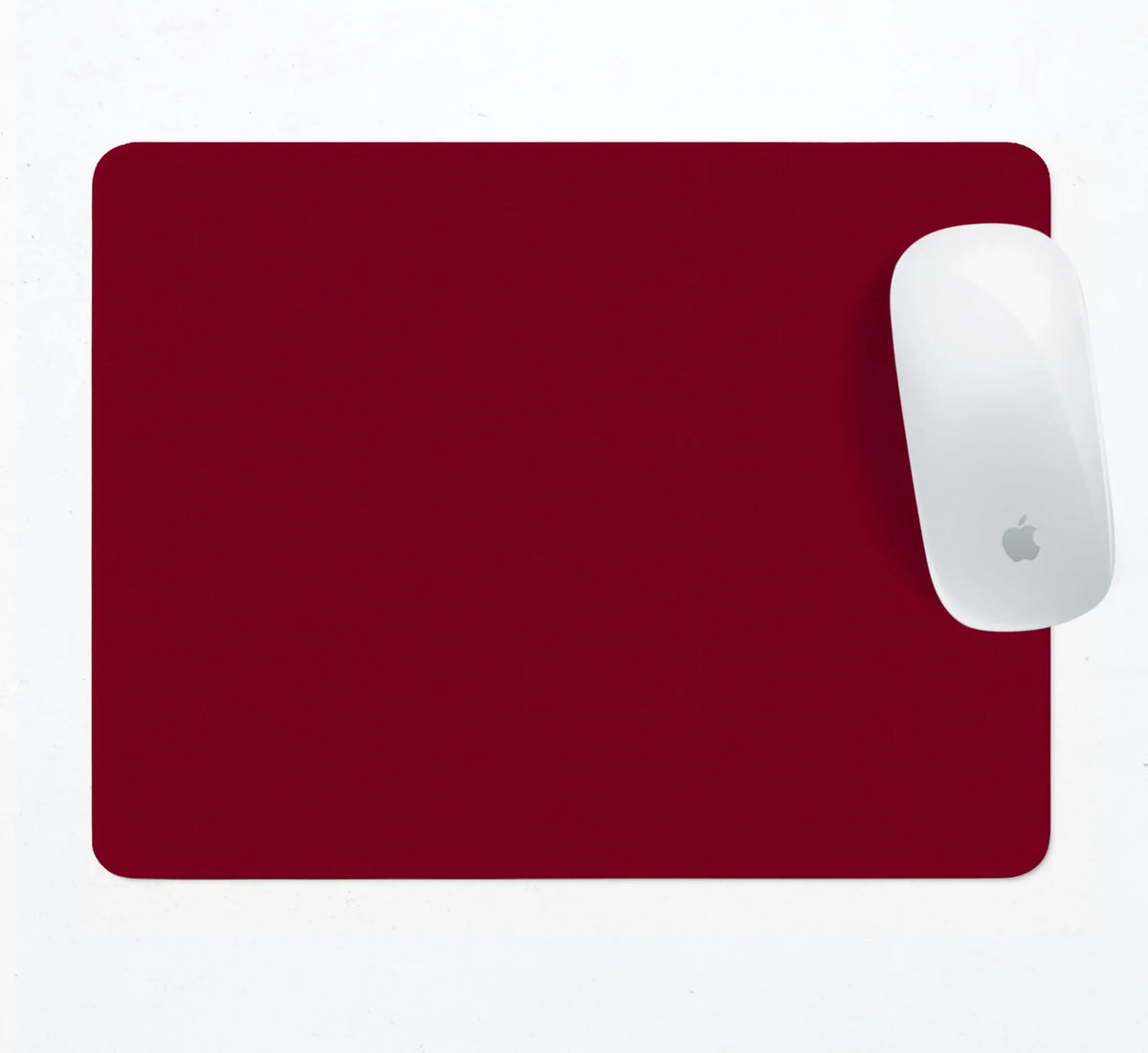 Burgundy Desk Mat for Gaming and Office Desks | Premium Mousepad - Deskneko