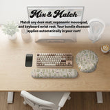 Wildflower Pattern Desk Mat - Desk Mat - Deskneko - Desk Mats & Mousepads