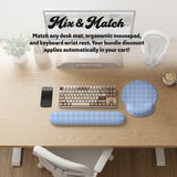 Blue Gingham Desk Mat - Desk Mat - Deskneko - Desk Mats & Mousepads