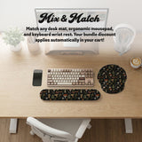 Dark Botanical Desk Mat Mousepad - Desk Mat - Deskneko - Desk Mats & Mousepads