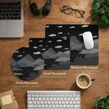 Midnight Cat Mountains Mousepad - Deskneko