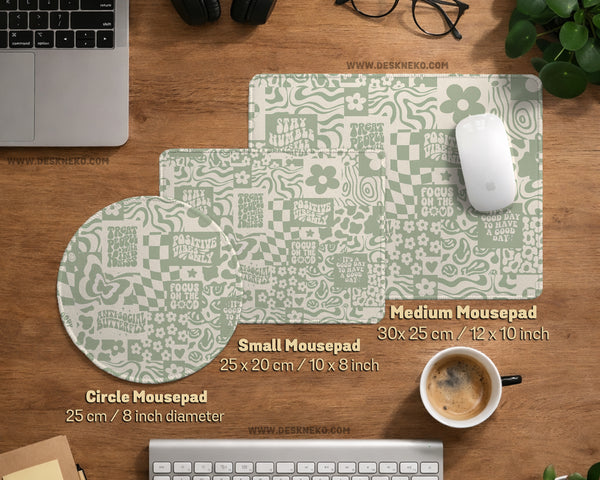 Positive Affirmations Desk Mat Mousepad - Desk Mat - Deskneko - Desk Mats & Mousepads