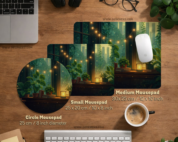 Lofi Aesthetic Desk Mat Mousepad - Desk Mat - Deskneko - Desk Mats & Mousepads