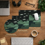 Cozy Cats Mountain Landscape Desk Mat Mousepad XXL - Deskneko
