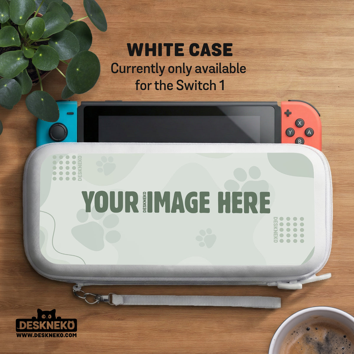Custom Switch Case for Switch 2 and Switch 1 - Nintendo Switch Accessories - Deskneko - Switch Accessories