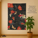 Koi Fish Wall Tapestry - Deskneko