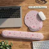 Pink Cherry Blossom Wrist Rest - Ergonomic Mousepads & Wrist Rests - Deskneko - Mousepads & Wrist Rests