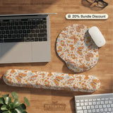 Retro Butterfly Mousepad Wrist Rest - Ergonomic Mousepads & Wrist Rests - Deskneko - Mousepads & Wrist Rests