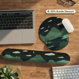 Ergonomic Mountain Mousepad and Keyboard Wrist Rest - Deskneko