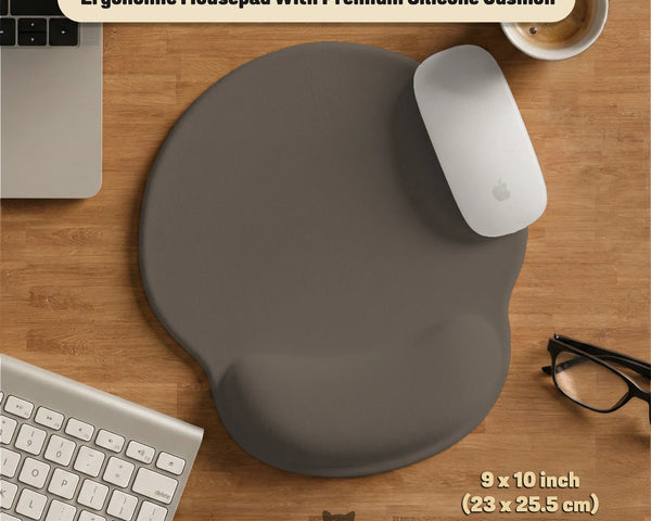 Cocoa Ergonomic Mousepad / Keyboard Wrist Rest - Deskneko