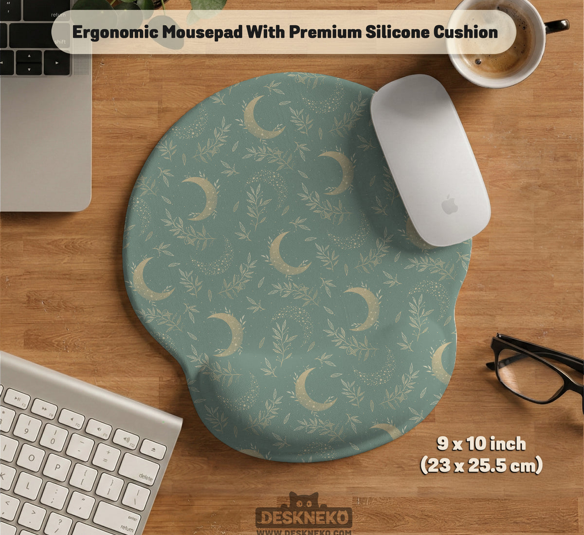 Celestial Moon Desk Mat - Desk Mat - Deskneko - Desk Mats & Mousepads