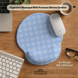 Blue Gingham Desk Mat - Desk Mat - Deskneko - Desk Mats & Mousepads
