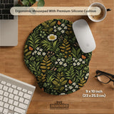 Dark Botanical Desk Mat - Desk Mat - Deskneko - Desk Mats & Mousepads