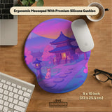 Pastel Sakura Anime Mousepad - Deskneko