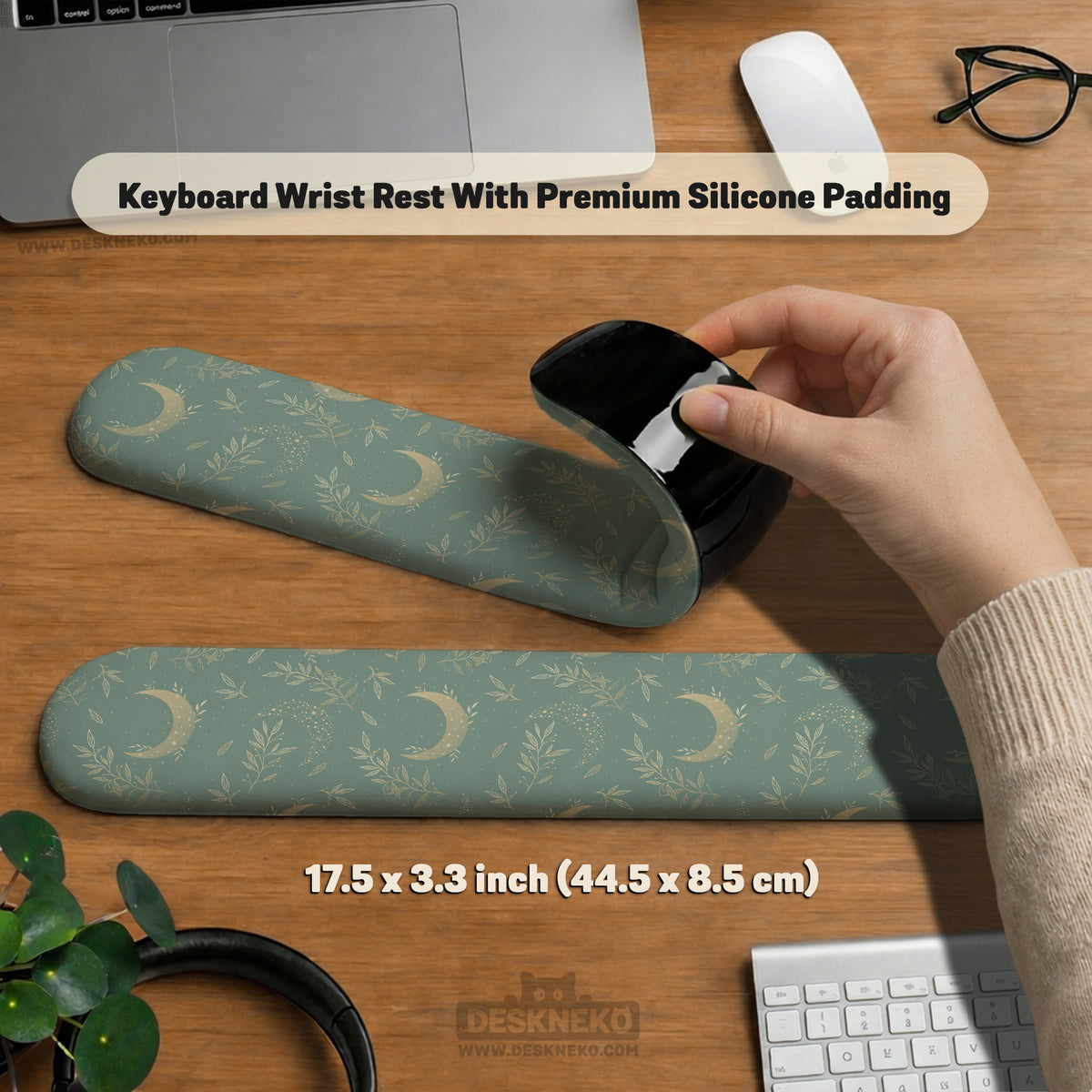 Celestial Moon Desk Mat - Desk Mat - Deskneko - Desk Mats & Mousepads