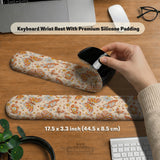 Retro Butterfly Mousepad Wrist Rest - Ergonomic Mousepads & Wrist Rests - Deskneko - Mousepads & Wrist Rests