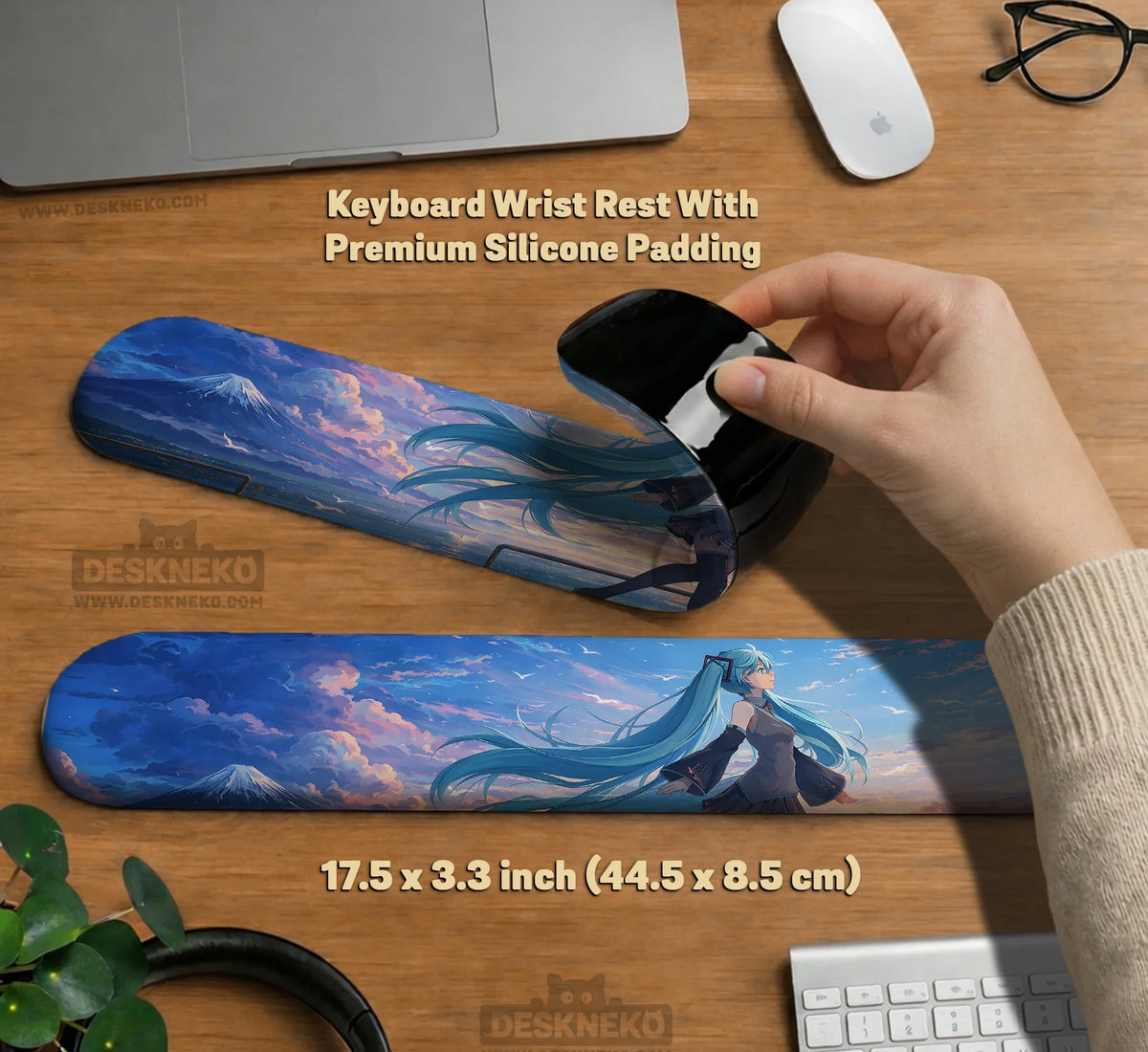 Anime Girl Landscape - Deskneko