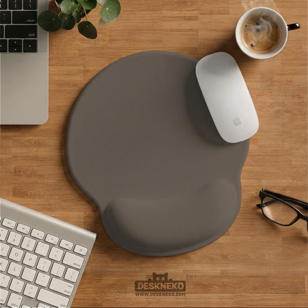 Cocoa Ergonomic Mousepad / Keyboard Wrist Rest - Deskneko