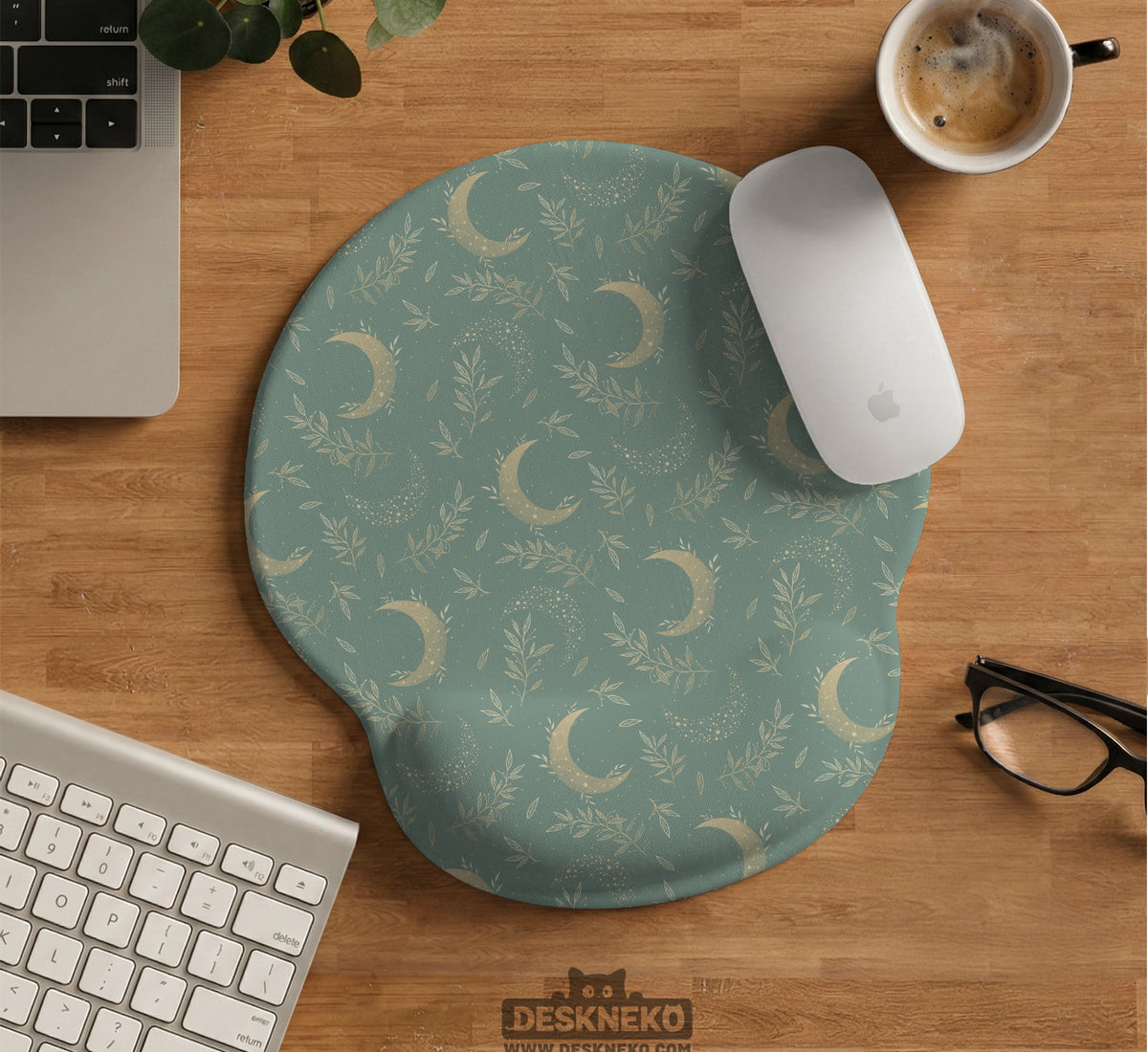 Celestial Moon Desk Mat - Desk Mat - Deskneko - Desk Mats & Mousepads