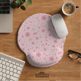 Pink Cherry Blossom Wrist Rest - Ergonomic Mousepads & Wrist Rests - Deskneko - Mousepads & Wrist Rests