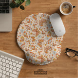 Retro Butterfly Mousepad Wrist Rest - Ergonomic Mousepads & Wrist Rests - Deskneko - Mousepads & Wrist Rests
