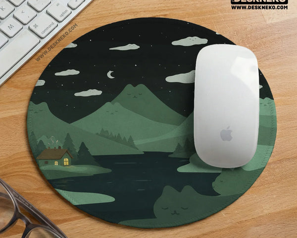 Ergonomic Mountain Mousepad and Keyboard Wrist Rest - Deskneko