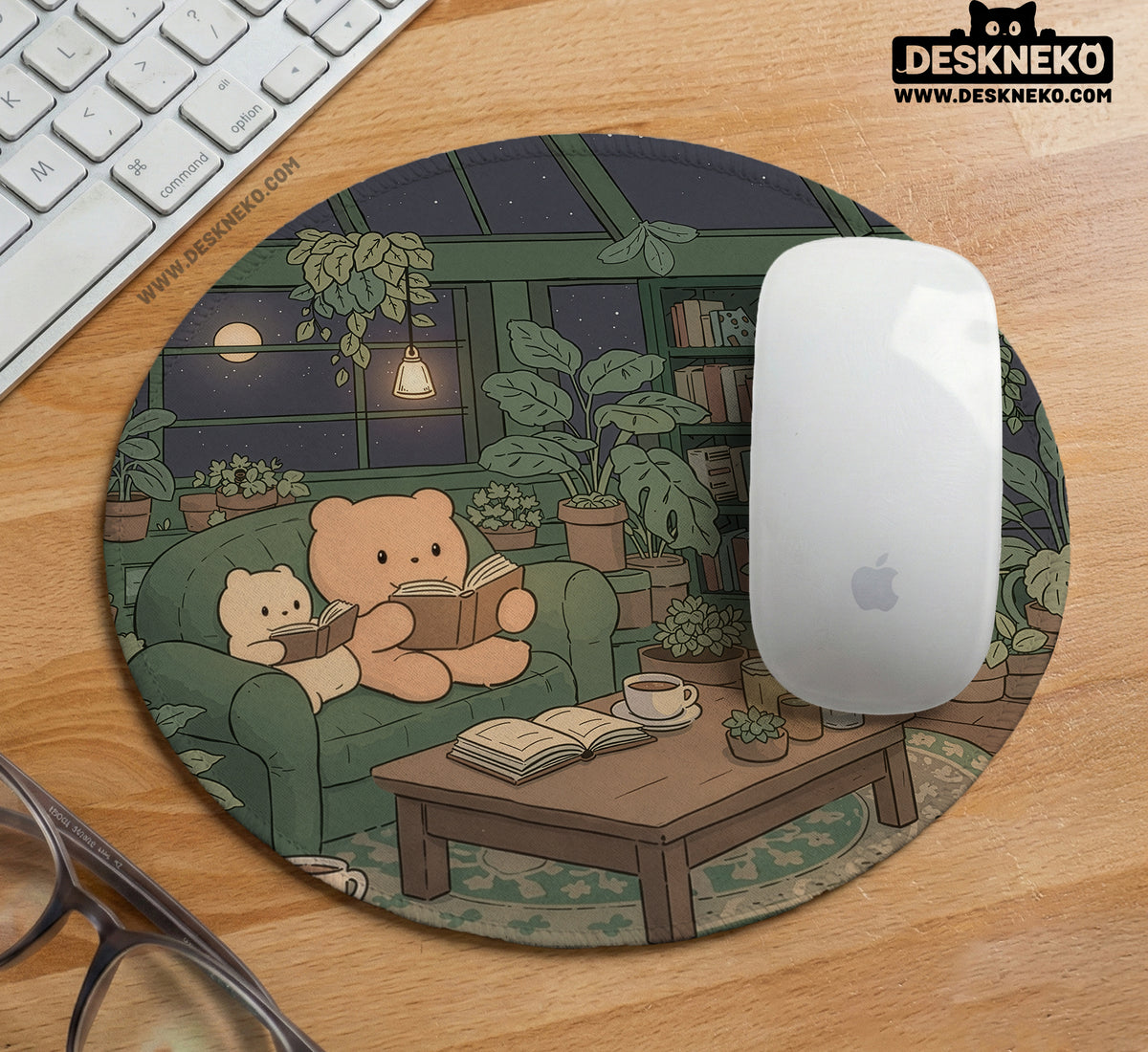 Cute Bears Desk Mat Mouse Pad - Desk Mat - Deskneko - Desk Mats & Mousepads
