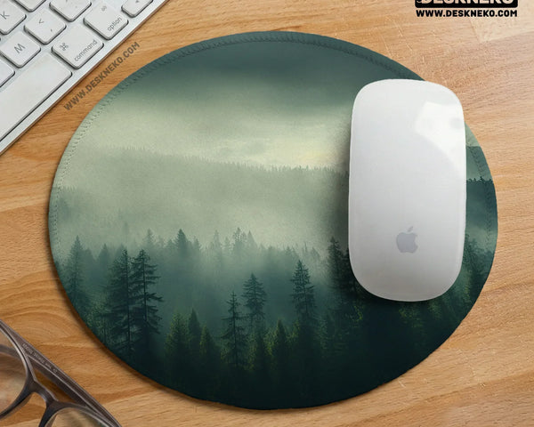 Forest Green Ergonomic Mousepad & Wrist Rest - Deskneko