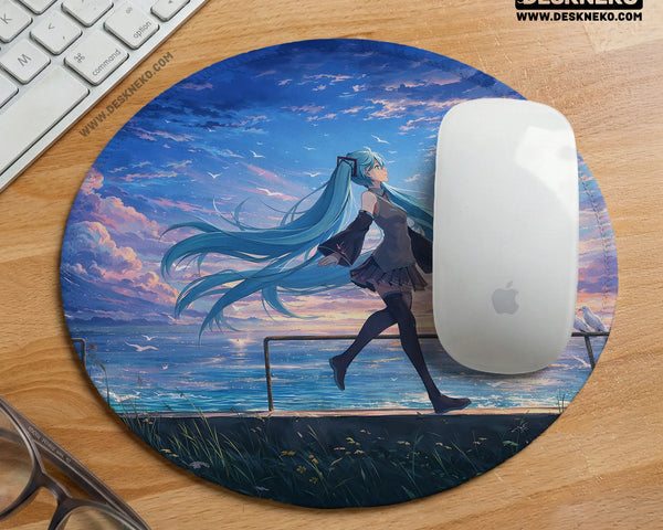 Anime Girl Landscape - Deskneko