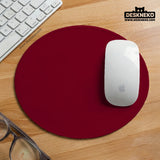 Burgundy Desk Mat for Gaming and Office Desks | Premium Mousepad - Deskneko