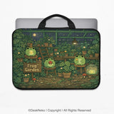 Frog Garden Laptop Sleeve - Deskneko
