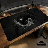 Yin Yang Koi Deskmat - Deskneko