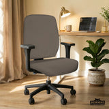 Cocoa Brown Desk Chair Cover - Deskneko
