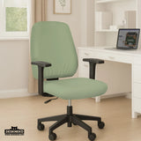 Soft Sage Green Office Chair Cover - Deskneko