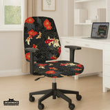 Japanese Koi Office Chair Cover - Deskneko