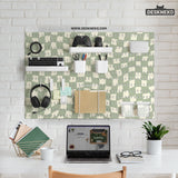 Green Checker Pegboard - Pegboard - Deskneko - Pegboards